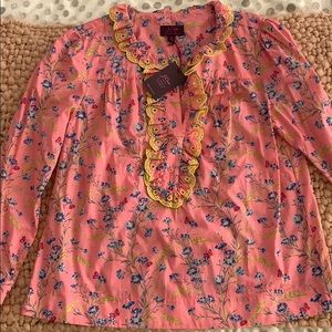 J. Crew Pink Top